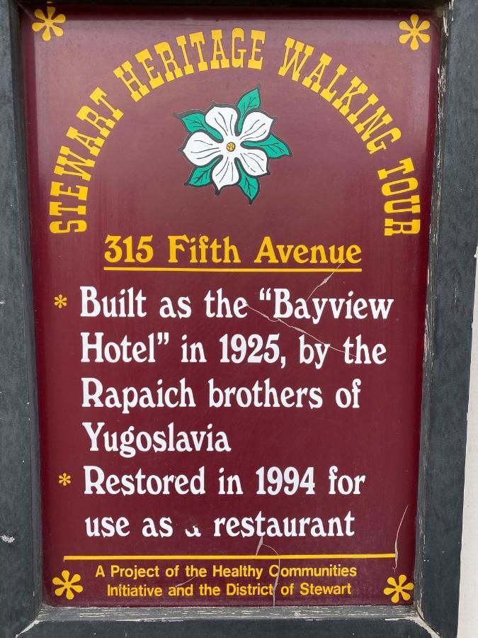 Historic Hotel Bayview Stewart Exterior foto